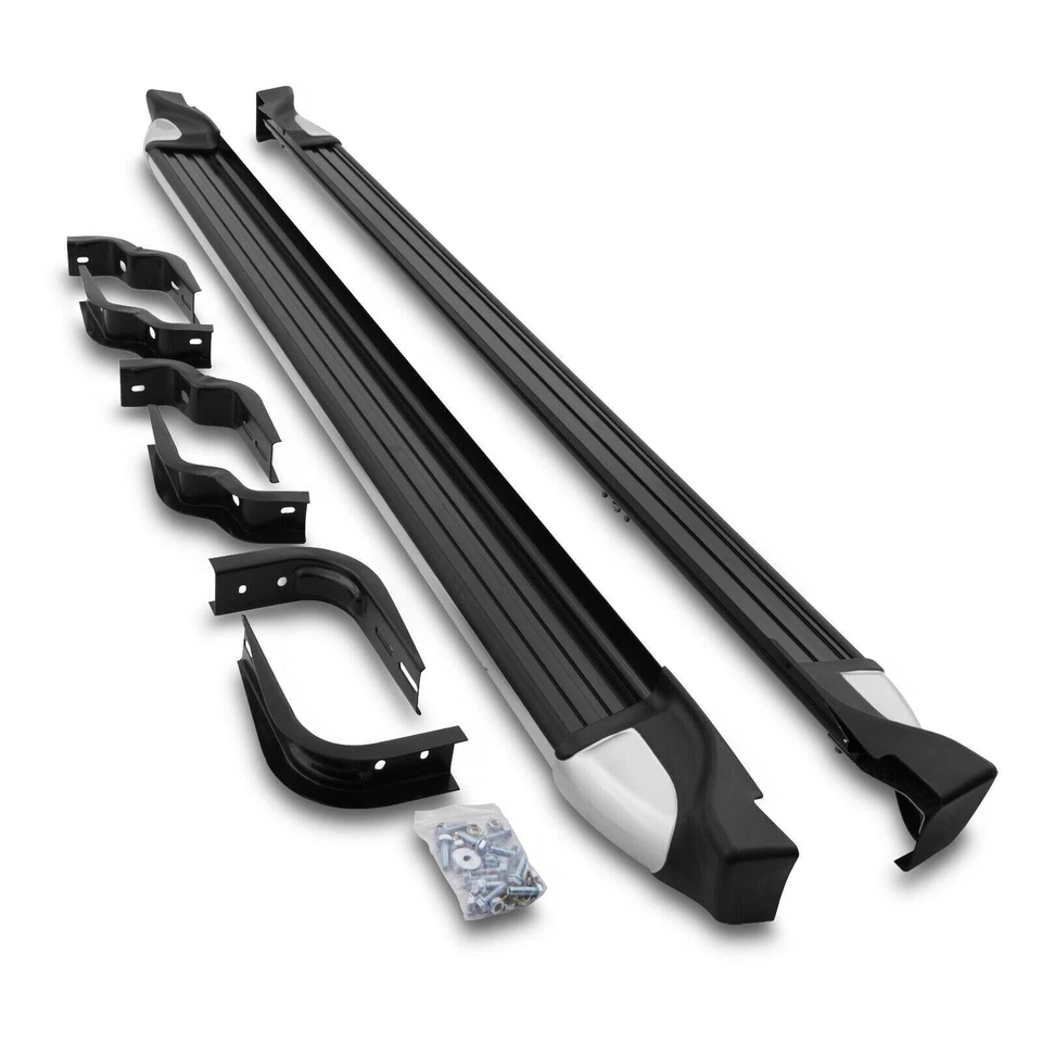 FOR ISUZU D-MAX DOUBLE CAB OEM STYLE RUNNING BOARDS SIDE STEPS - PAIR 2012-2020 - Image 3 of 4