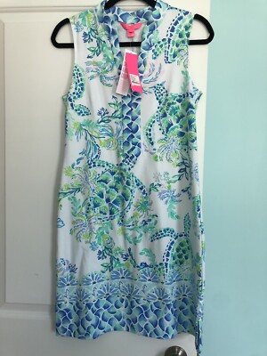 Lilly Pulitzer NWT Larsen Shift Dress in Island Ride, Retail $148