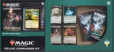 MTG LOTR Tales of Middle Earth THE HOSTS OF MORDOR Deluxe Commander Kit - Sealed