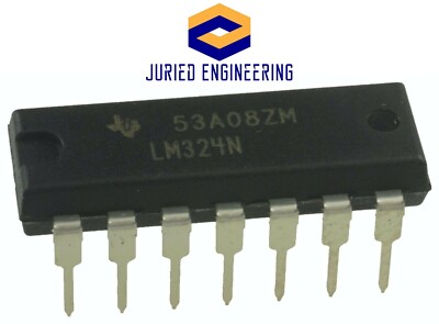 10PCS LM324N LM324 - Low Power Quad Op-Amp - New IC