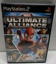 Marvel: Ultimate Alliance (Sony PlayStation 2, 2006) PS2 CIB Tested/Working