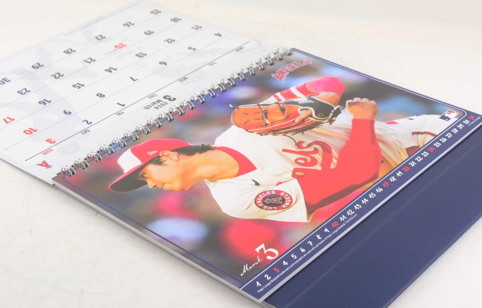 Shohei Ohtani 2024 Desk Top Calendar Major League Baseball Angels From