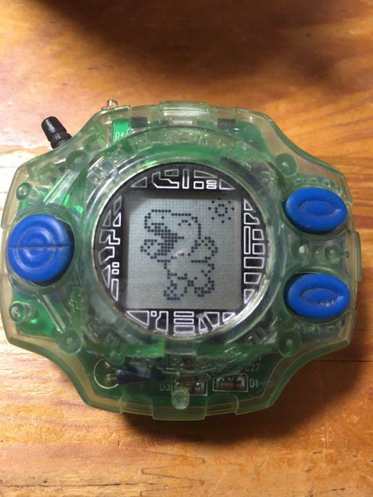 Bandai Digivice Ver.2 Version 2 Normal Color Clear Green Digimon