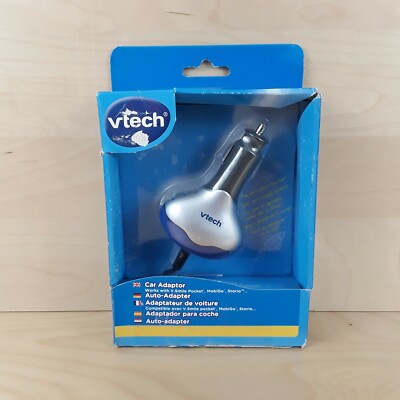 VTECH VSMILE POCKET MOBIGO STORIO AUTO ADAPTER ORIGINAL BRANDNEU 