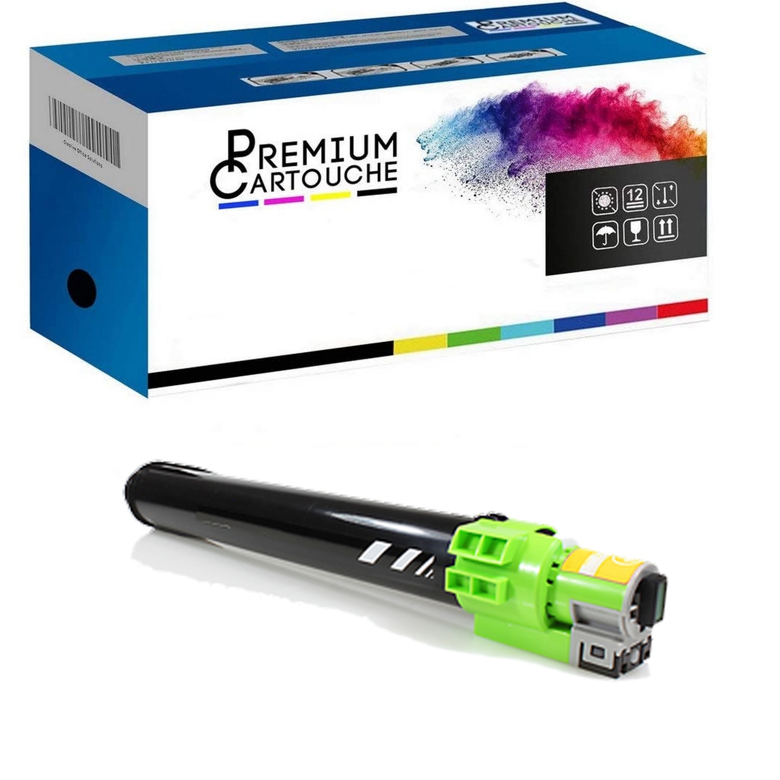 Toner 841818 jaune idéal pour imprimer vos dossiers de présentation en agence