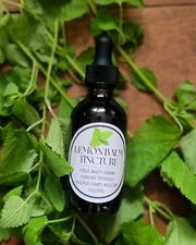 Lemon Balm Tincture, Herbal Extract, Anxiety Relief, Sleep Aid, Stress,Digestion