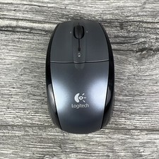 Logitech M-RCC114B Black & Gray Wireless Lase...
