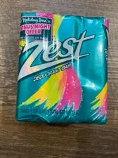 Lot Of 3 Zest Soap Bar Deodorant Soap 5 Ounce Bars  Prop TV Movie Vintage Sealed