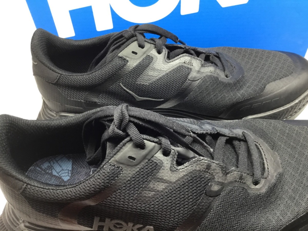 NEW SIZE MENS‎ 7.5 - HOKA Transport X Black White 1152450-BWHT New U HOKA TRANSPORT X Shoes BLACK 1152450 BBLC /Women main image 2
