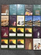 Lot of 20 The Great Courses DVDs/ CDs RANDOM--FREE SHIPPING  