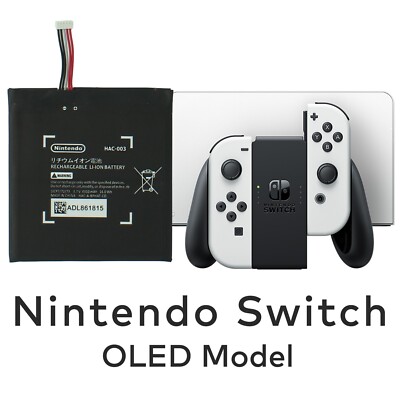 Original Nintendo Switch + Switch OLED-Modell Akku Ersatz 4310 mAh HAC-003