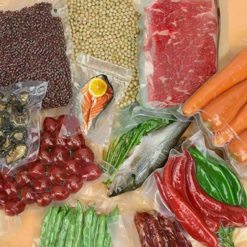 4 rollos de bolsas selladoras al vacío sin BPA 4 mil en relieve de grado alimenticio reutilizables para el hogar - Imagen 11 de 11