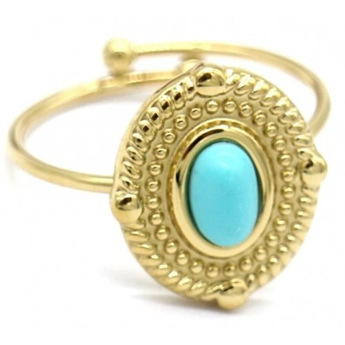 Modeschmuck-Ringe mit Türkis