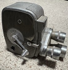 1950s Keystone Capri K 27 8mm Movie Camera Triple Lenses