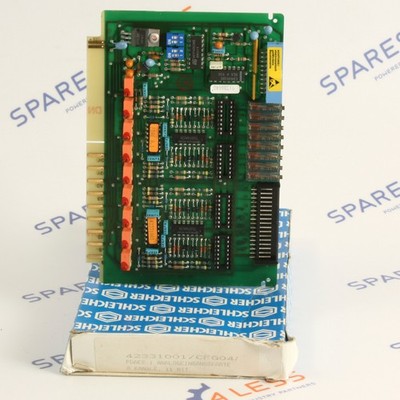 Schleicher analog input PDAE8 4.23.3.10 42331001 CFG04 original packaging