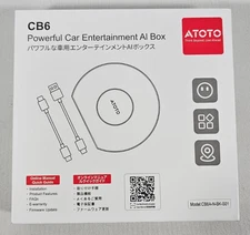 4GB+64GB AI Box Wireless CarPlay Android Auto Adapter w Netflix YouTube Stream