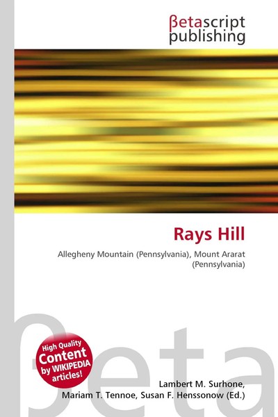 Lambert M. Surhone (U. A.) | Rays Hill | Taschenbuch | Englisch (2026)-image