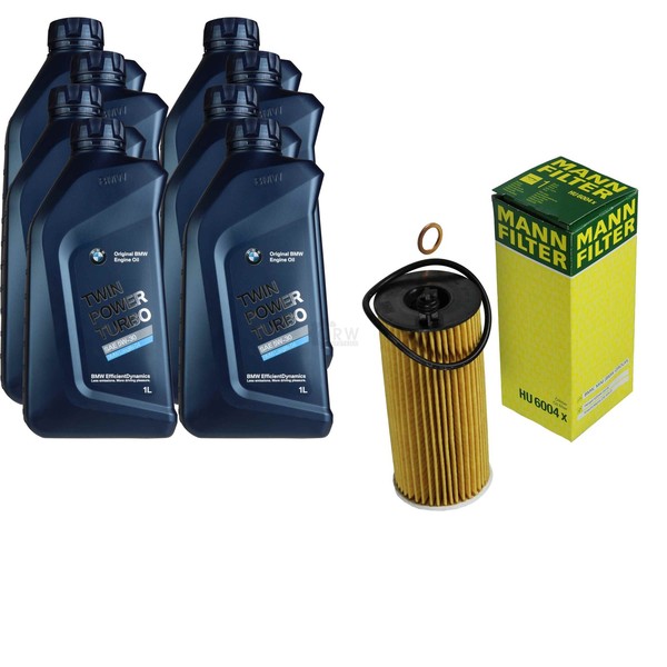 Mann Inspektionspaket 8L BMW 5W-30 FüR X3 F25 Xdrive20D Xdrive30D Xdrive35D-image