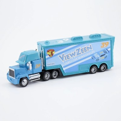 1-2Pc Disney Pixar Cars No.39 View Zeen Hauler Truck Diecast Model