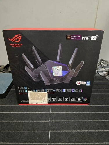 ASUS ROG Rapture GT-AXE16000 Quad-Band Wi-Fi 6E Gaming Router