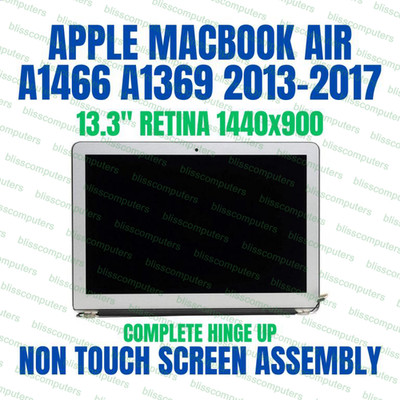 APPLE MACBOOK AIR A1466 13.3'' GLOSSY LED TFT IPS LCD SCREEN ASSEMBLY 661-6630