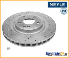 2 pieces brake disc Meyle 0835210021/PD front axle