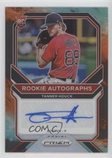 2021 Panini Prizm Rookie Cosmic Haze Prizm 48/50 Tanner Houck #RA-TH Auto uk2