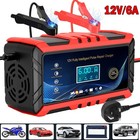 Automatic Car Battery Charger 12V 6A Smart Fast Charger Pulse Repair Portable UK