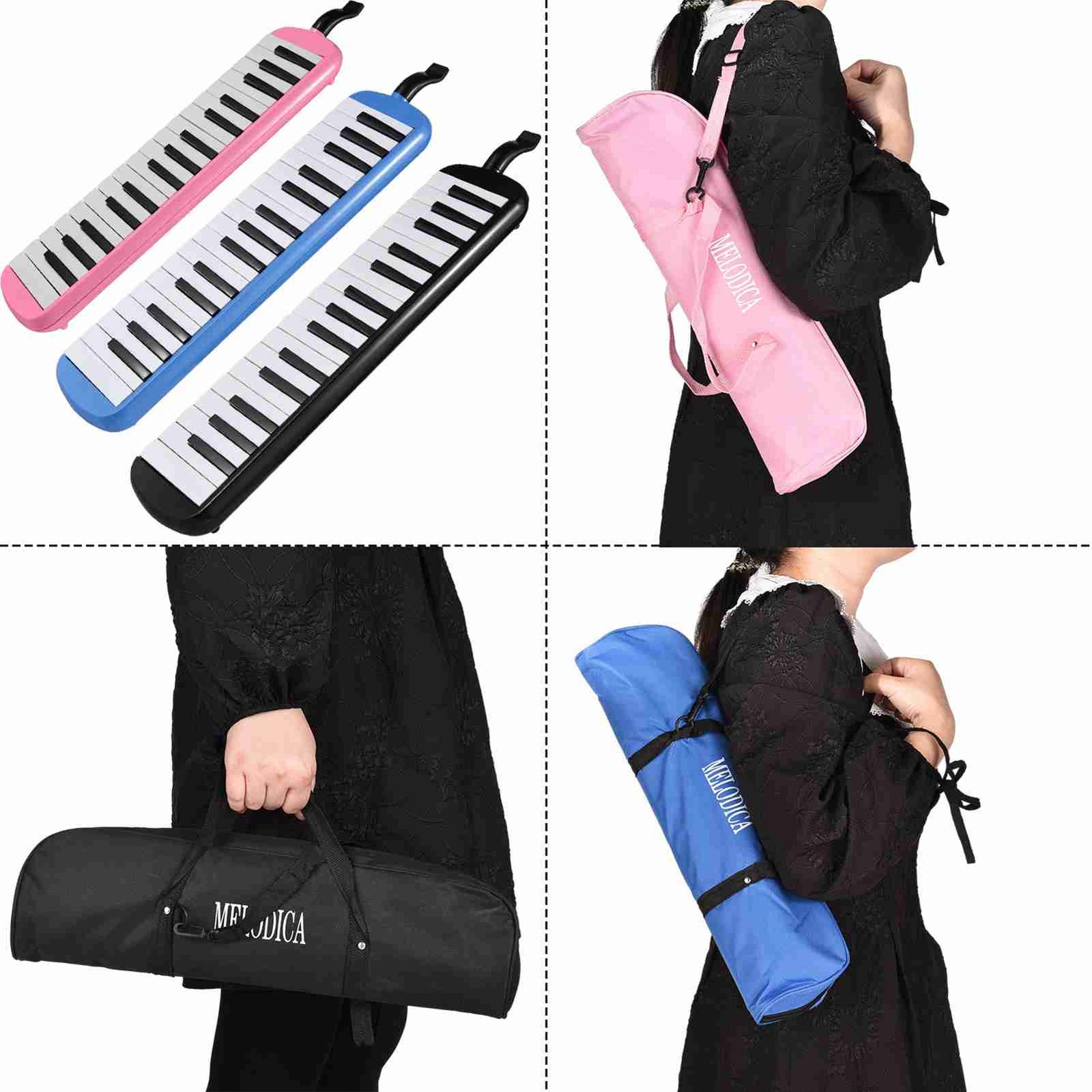 32 tasti strumento melodica tastiera pianoforte ad aria melodica con soffio morbido ULSY foto 3