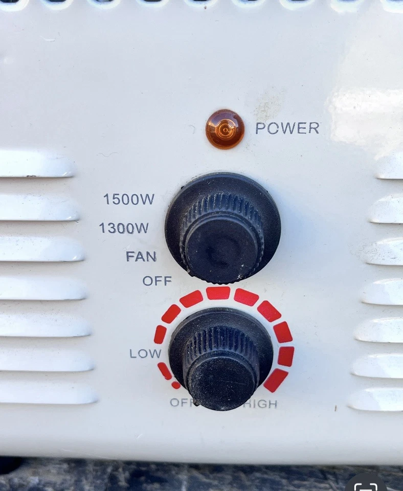 Intertek 1500w Watt Portable Space Heater LH-875A - Image 2 of 4