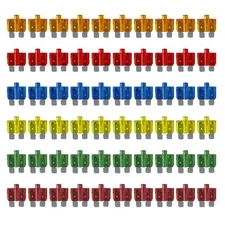 MGI SpeedWare 60pcs LED Blade Fuse Assortment, Smart Glow, 5A 10A 15A 20A... 