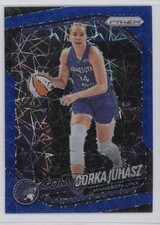 2025 Panini Prizm WNBA Blue Velocity Prizm Dorka Juhasz #109 16tr