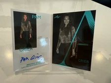 2025 Leaf History Books- Pam Grier 3/5 Auto - A-list Magazine “Jackie Brown”