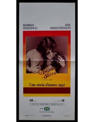 Plakat E' Geboren Ein Stern Barbra Streisand Kris Kristofferson Pierson B291