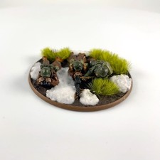 x1 US Army MMG team (Winter) Métal Warlord Games Bolt Action | P-00OER