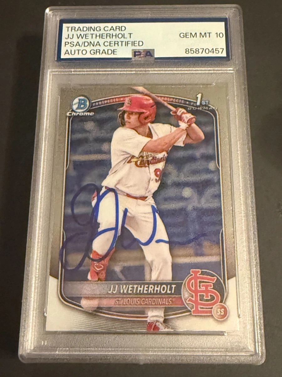 Bowman St. Louis Cardinals Baseball Autographed Sports Trading