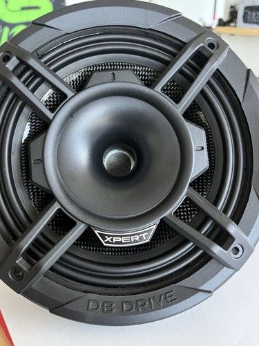 New DB Drive Euphoria Xpert EX8NCD-CF 8in NEO Speaker 2way 900 watts Pair - Picture 4 of 5