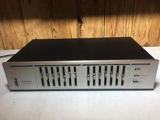 Pioneer SG-540 Graphic Equalizer Vintage Stereo Silver Clean - TESTED WORKING