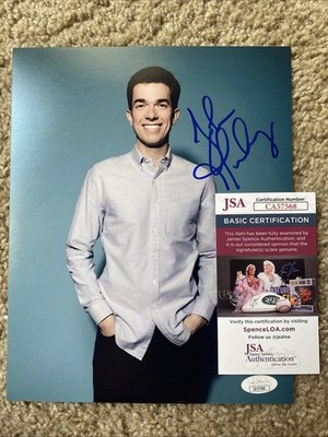 John Mulaney Saturday Night Live Signed 8x10 Photo JSA