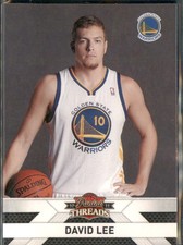 David Lee 2010-11 Panini Threads Golden State Warriors #118
