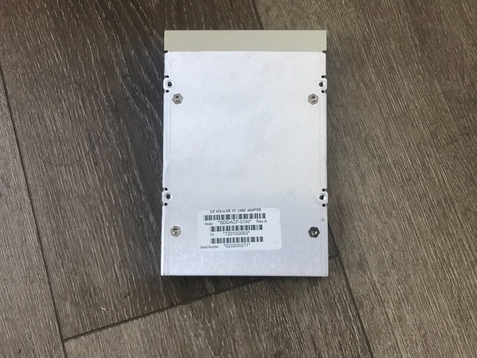 ADTRON SDDACF-01AI IDE  SOLIDSTATE DATA DRIVE CARD 720100093 REV A