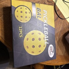 High Performance Pickleballs Yellow 12 USA Pickleball Approved New Open Box