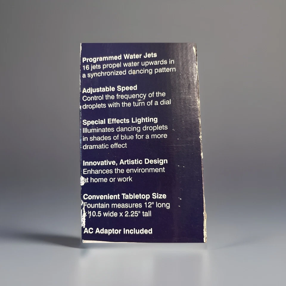 Homedics Dancing Showers Illuminated Water Art - Image 4 of 4