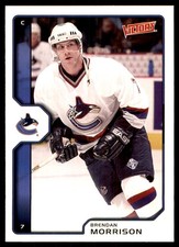 Brendan Morrison 2002-03 Upper Deck Victory #205 Canucks NHL READ FREE SHIPPING