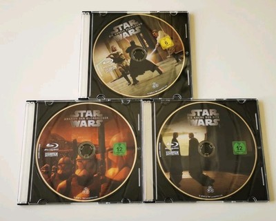STAR WARS EPISODE 1-3  BLU-RAY SET 
