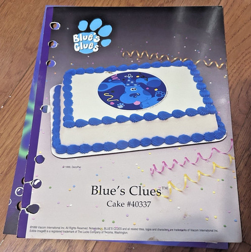 Blue's Clues #40337 Main Birthday Cake Insert Display Decoration Cakes.com