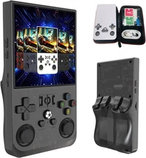 R36MAX Retro Handheld Game Console-4-inch HD IPS Screen, RK3326 1.5GHz Chip