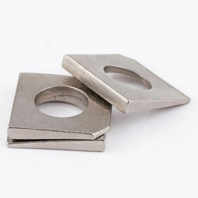 Metric Square Bevel Washers Beam M6M20 Flange Wedge 304 A2 Stainless