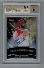 BRYCE HARPER 2016 Bowman’s Best SUPERFRACTOR Autograph AUTO BGS 9.5 1/1 Super