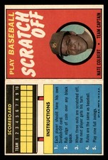 1970 Topps Scratch-Offs Baseball #7 Nate Colbert EX/MT *d5